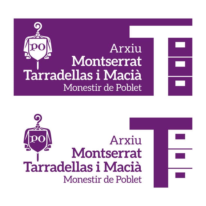Arxiu Montserrat Tarradellas i Macià. Logo.
